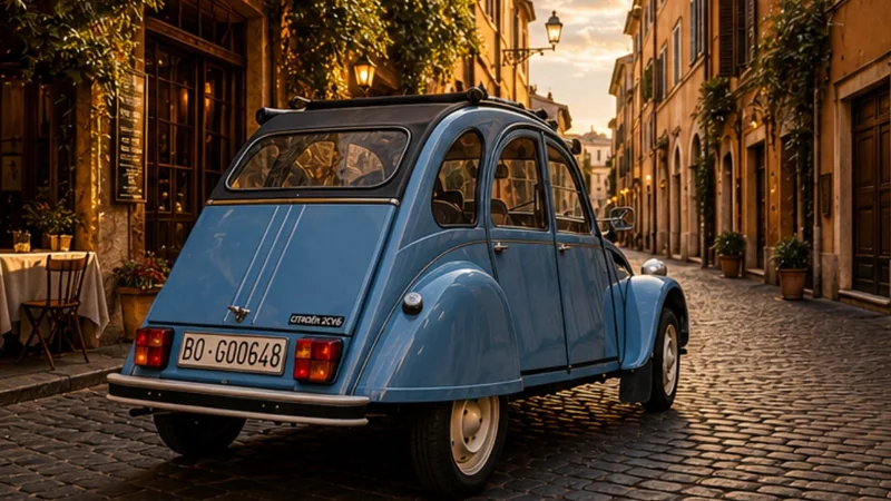 1981 Citroen 2cv Special in Rome 3