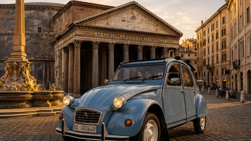 1981 Citroen 2cv Special in Rome 2