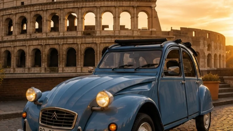 1981 Citroen 2cv Special in Rome 4