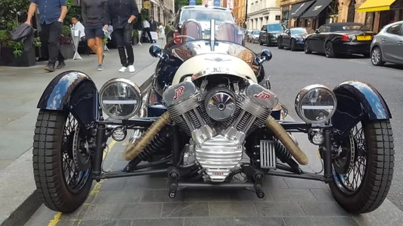 2020 Morgan 3 wheeler in London 3