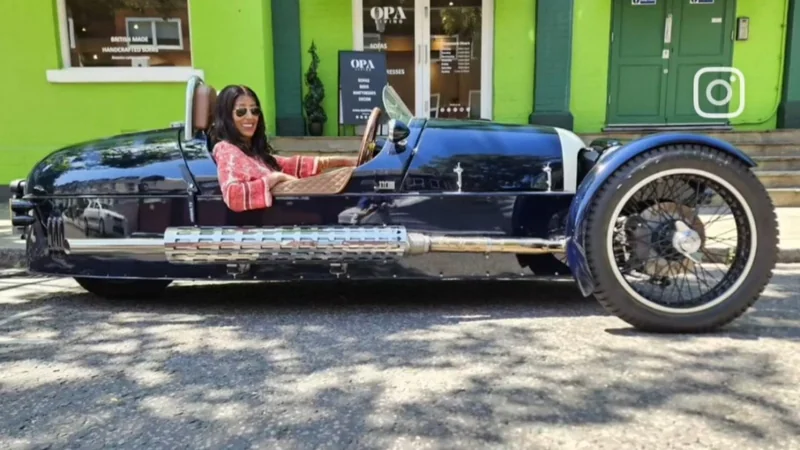 2020 Morgan 3 wheeler in London 2