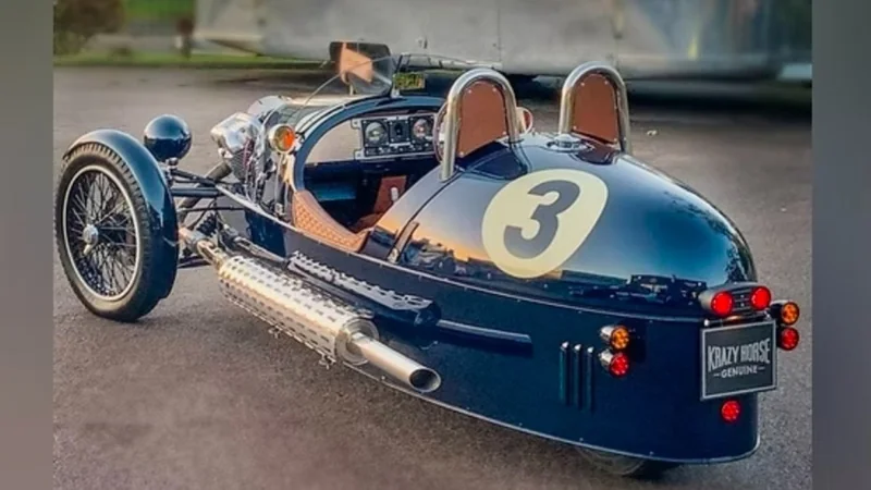 2020 Morgan 3 wheeler in London 4