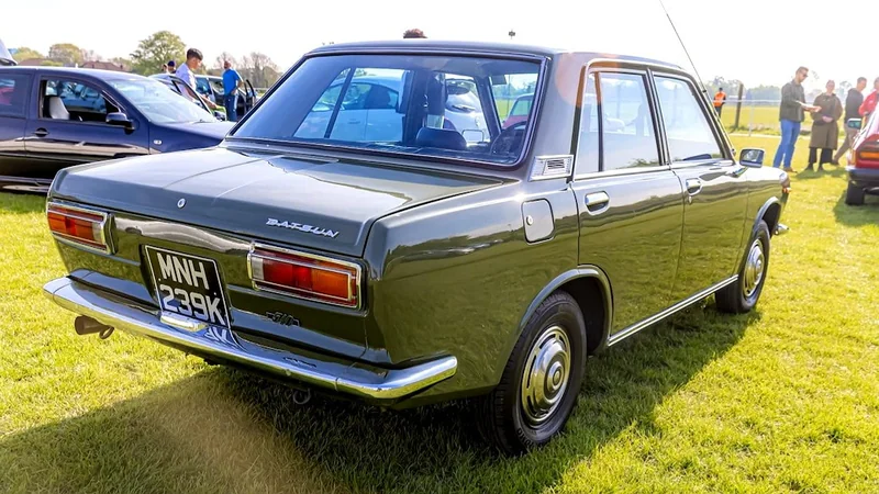1971 Datsun 510 in Twickenham 2