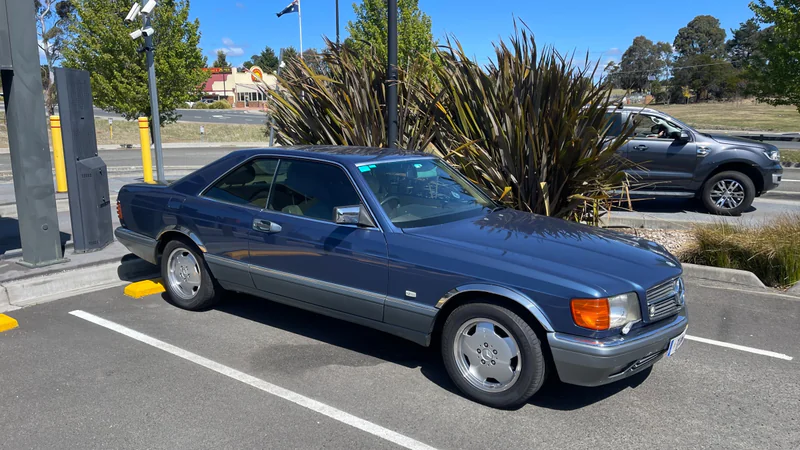 1987 Mercedes-Benz 560SEC in Brookvale 2