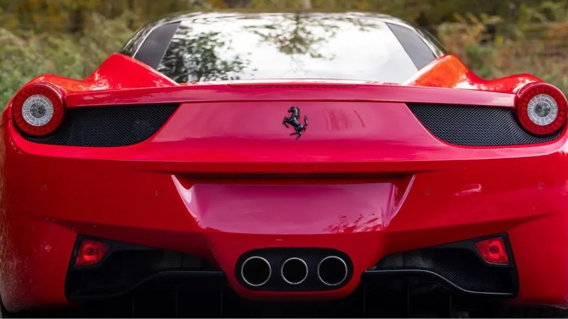 2012 Ferrari 458 Italia in Uckfield 2