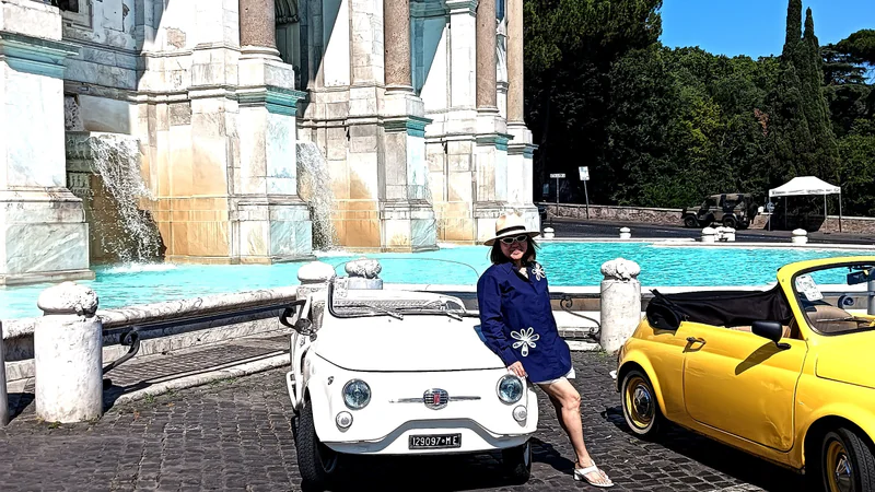 1970 Fiat 500 in Rome 2