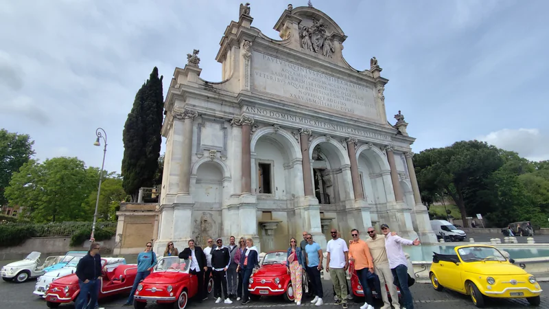 1970 Fiat 500 in Rome 6