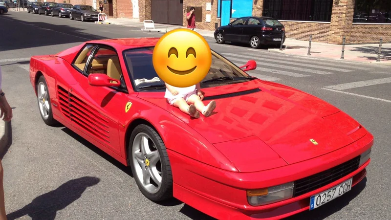 1989 Ferrari Testarossa in Madrid 3