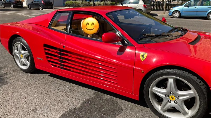 1989 Ferrari Testarossa in Madrid 2