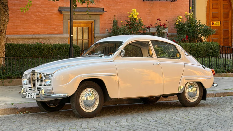 1965 Saab 96 2takt in Stockholm