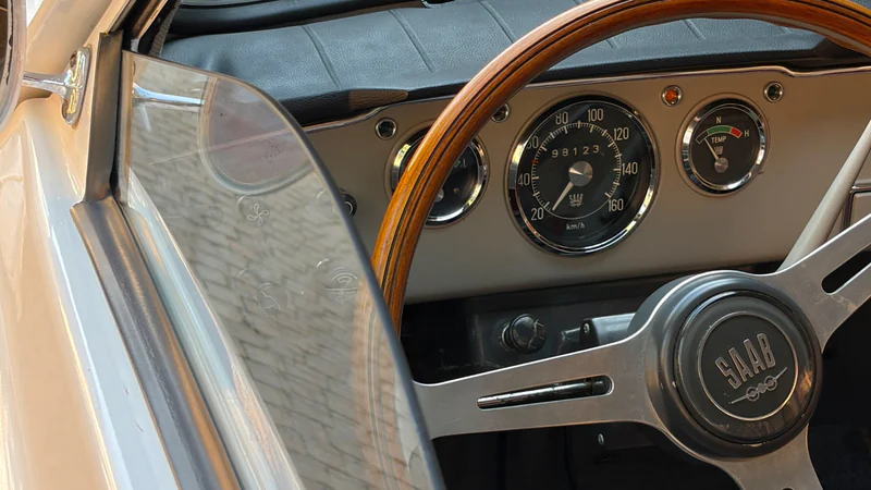 1965 Saab 96 2takt in Stockholm 7