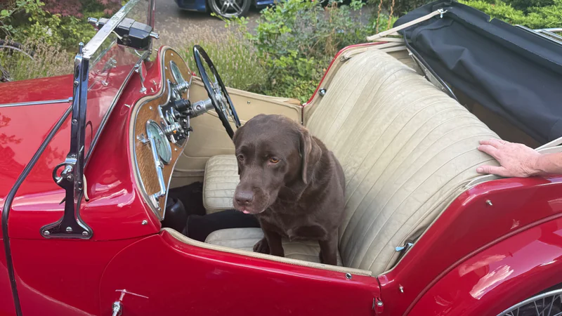 1937 MG A in Cambridge 3