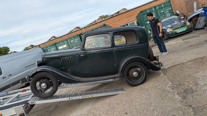 1936 Ford Y in Daventry 2