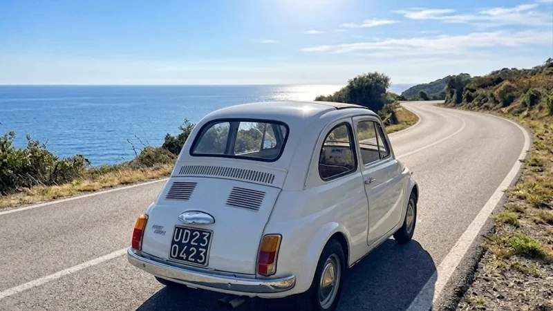 1973 Fiat 500 F in Milan 3