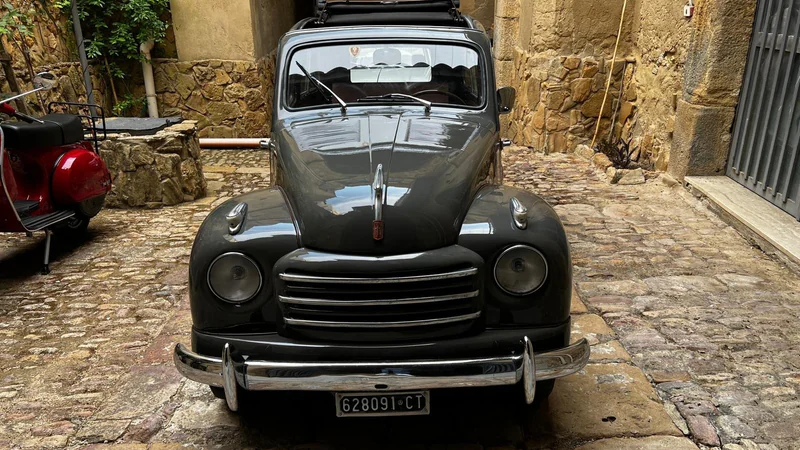 1955 Fiat 500 C Belvedere in Caltagirone 16
