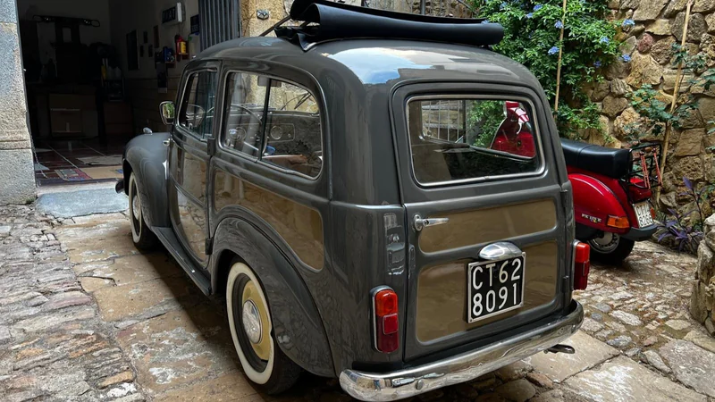 1955 Fiat 500 C Belvedere in Caltagirone 11