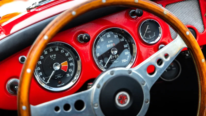 1961 MG A in Nice 6
