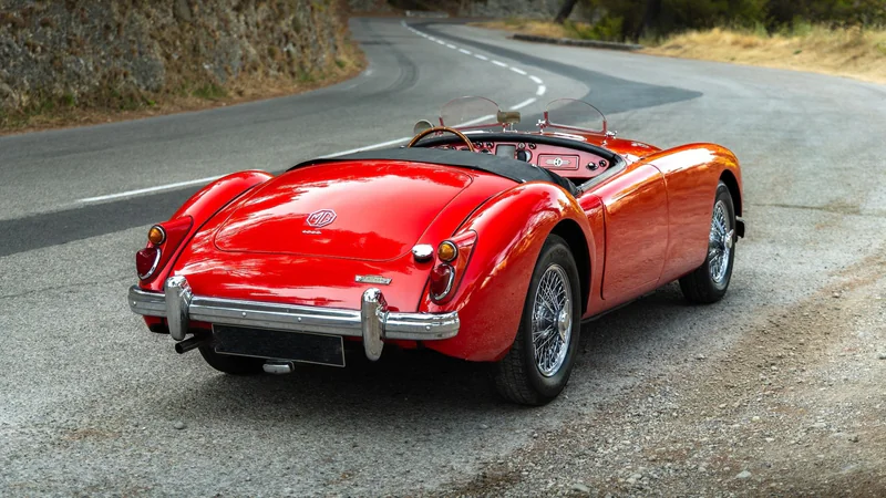 1961 MG A in Nice 3
