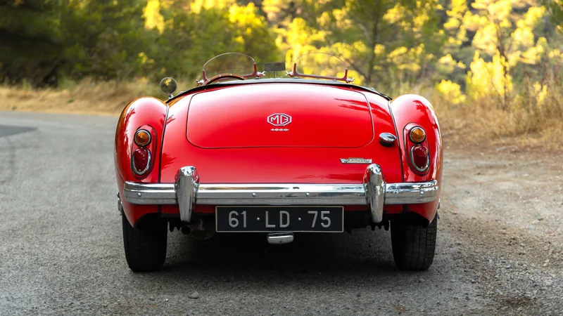 1961 MG A in Nice 4