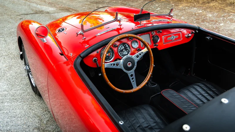 1961 MG A in Nice 2