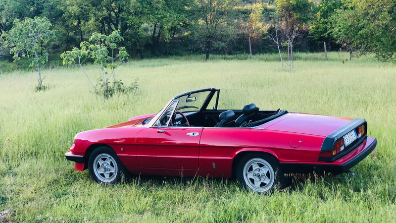 1984 Alfa Romeo Duetto Spider in Sparanise 2