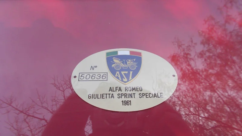 1962 Alfa Romeo Giulietta Sprint speciale 1300 in Pezze di greco 3