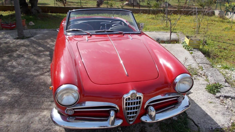 1962 Alfa Romeo Giulietta Spider in Pezze di greco 4