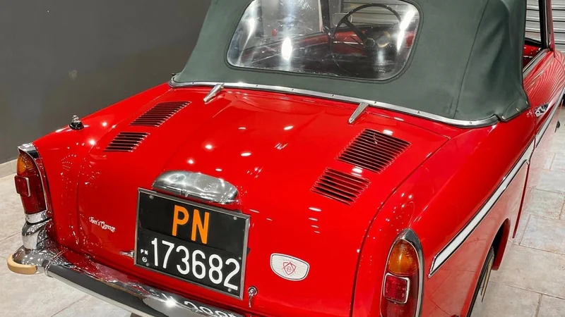 1960 Autobianchi Bianchina cabriolet in Pezze di greco 4