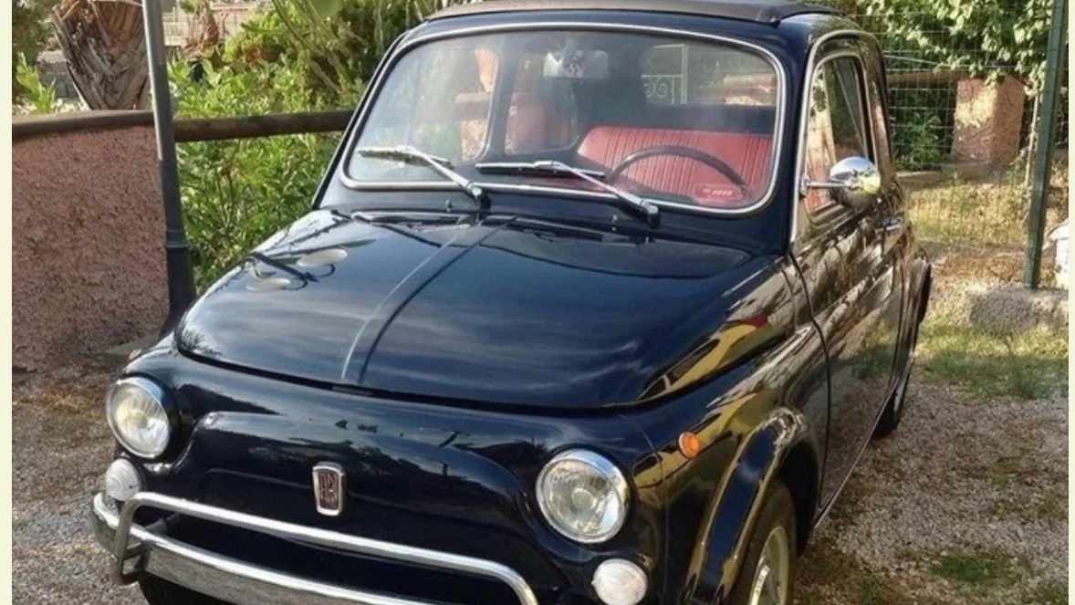 1968 Fiat 500 d’epoca 