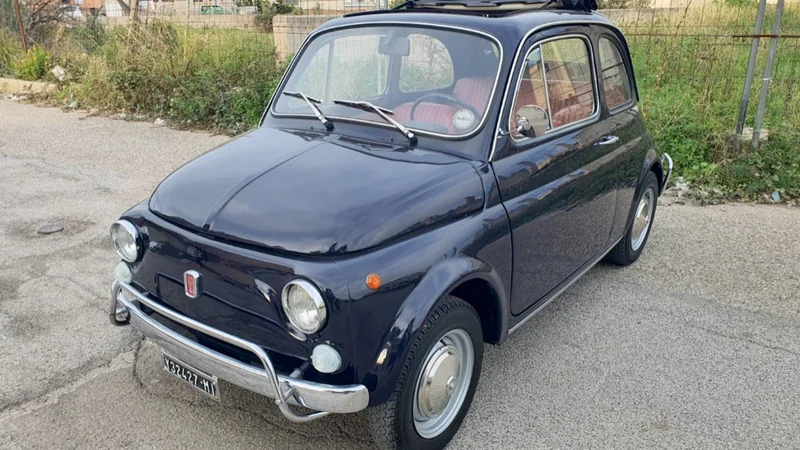 1968 Fiat 500 d’epoca in Pezze di greco 5