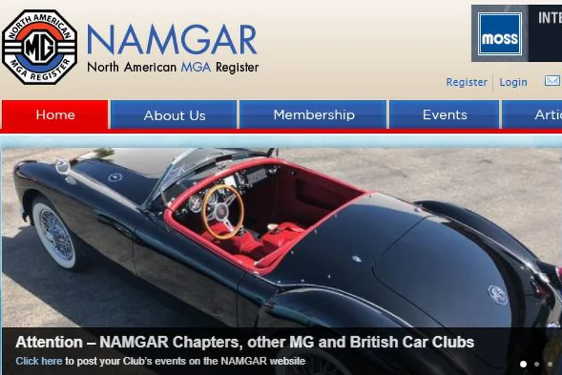 1957 MG MGA