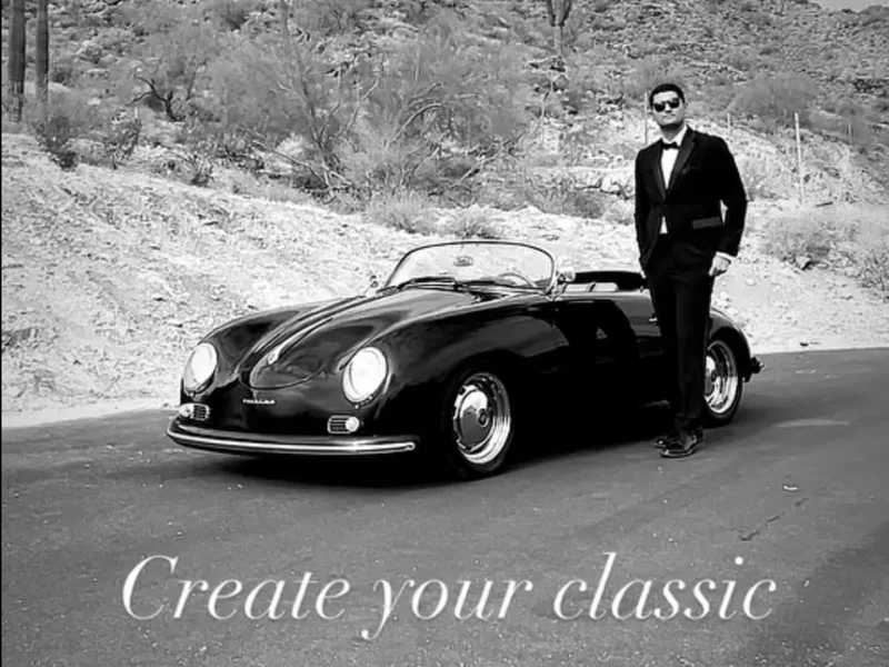 1956 Porsche 356 Speedster Convertible