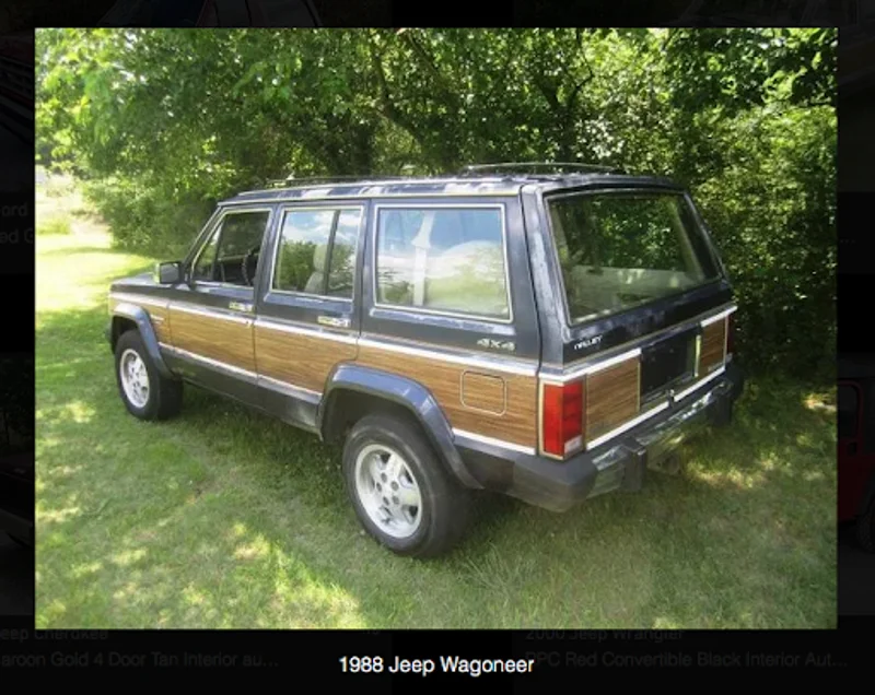 1988 Jeep Wagoneer 4