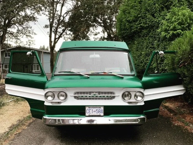1964 Chevrolet Corvair Van With POP Top 3