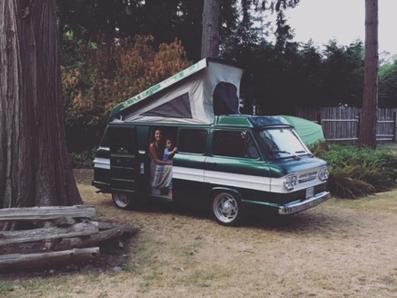 1964 Chevrolet Corvair Van With POP Top 4