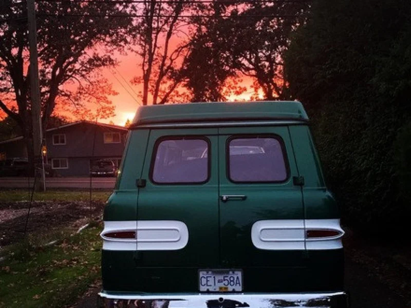 1964 Chevrolet Corvair Van With POP Top 5