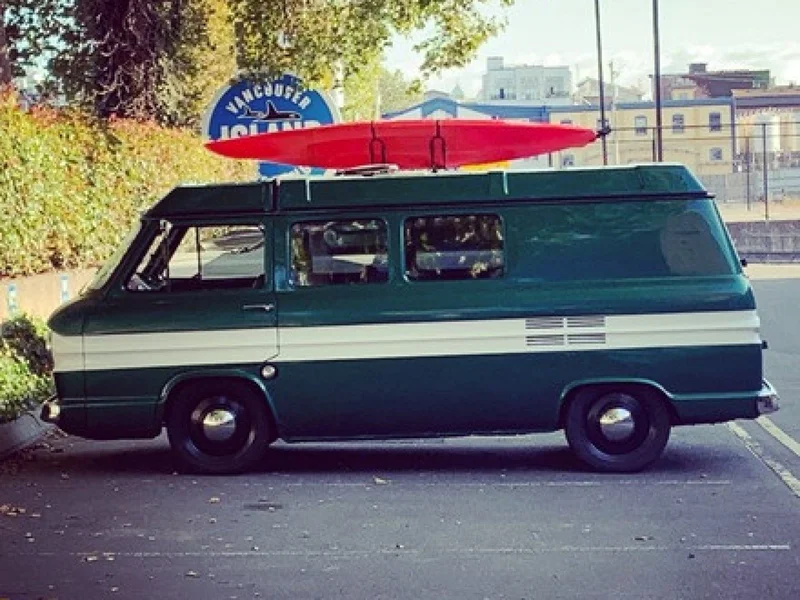 1964 Chevrolet Corvair Van With POP Top 6