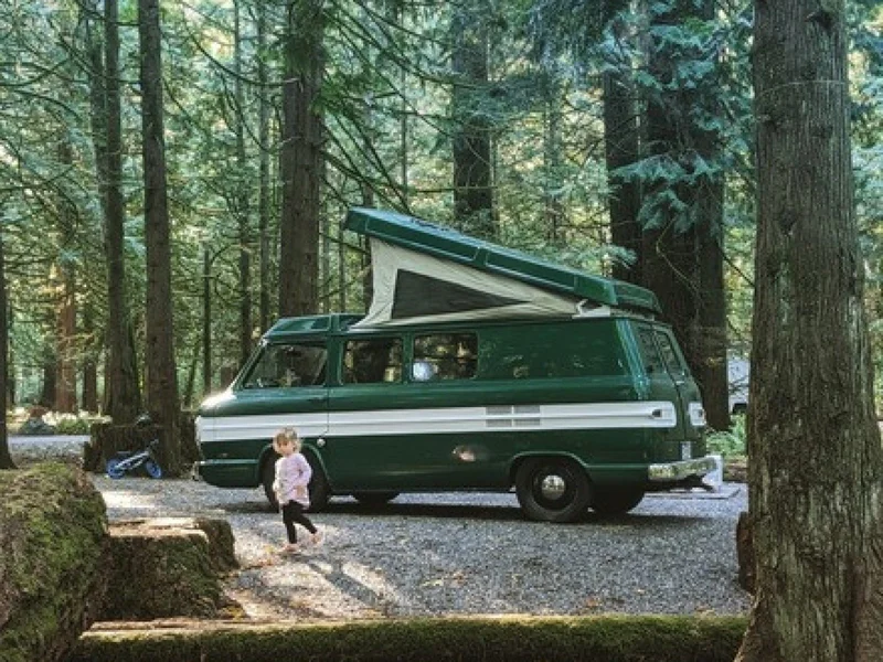 1964 Chevrolet Corvair Van With POP Top 7