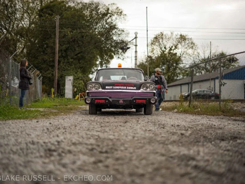 1959 Custom Zombie apocalypse wedding 2
