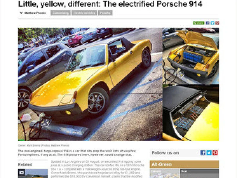 1976 Porsche 914 Electric 2