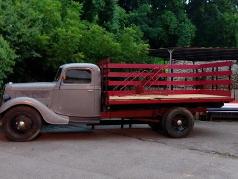 1937 Ford Farm Stakebed Truck 4