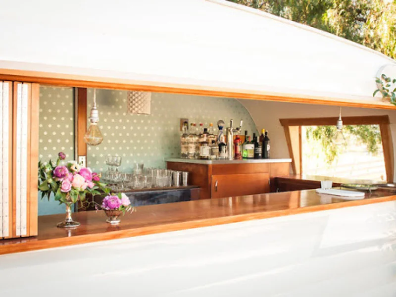 1961 Shasta Vintage Trailer Bar 6