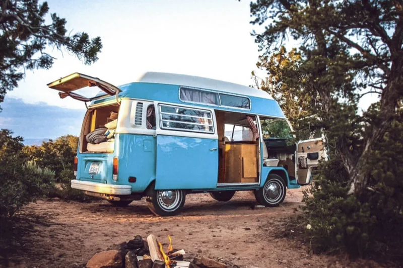 1973 Volkswagen Hightop Camper Bus