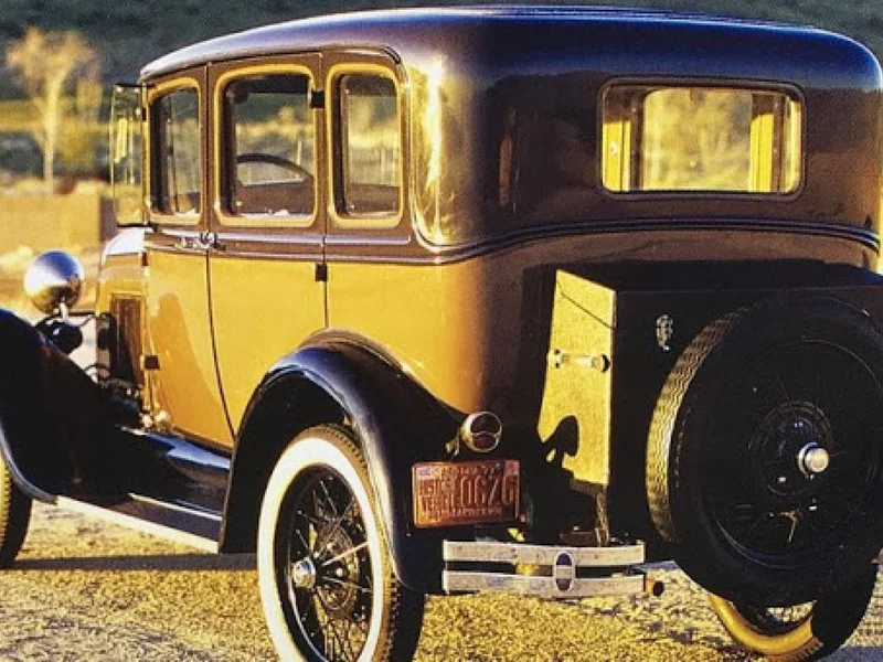 1929 Ford Model A 4dr