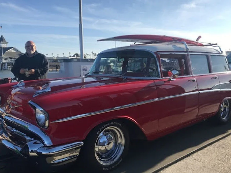 1957 Chevrolet 9 passenger wagon