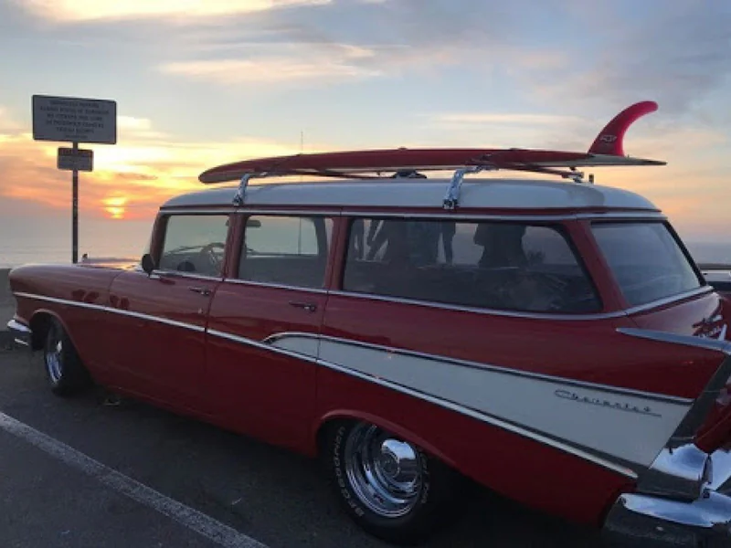 1957 Chevrolet 9 passenger wagon