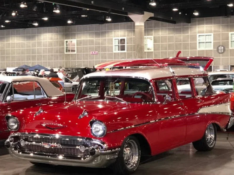 1957 Chevrolet 9 passenger wagon