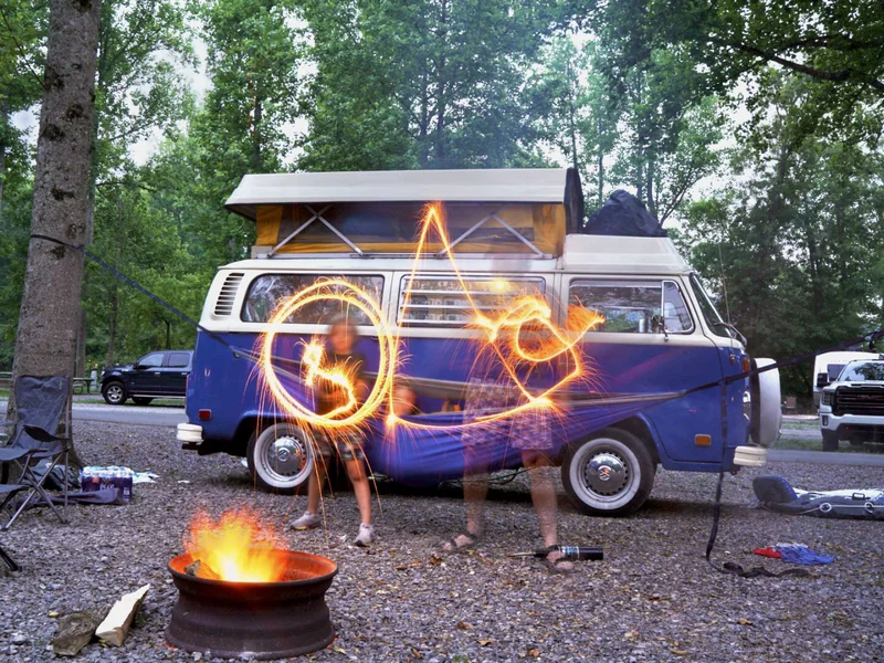 1974 Volkswagen Bay Window Bus Camper Van 12