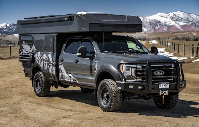 2021 Ford F350 Truck Camper 2021 9