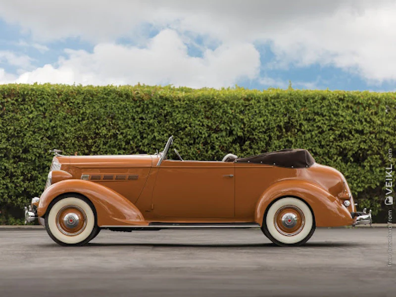 1936 Packard 120b Victoria Lebaron all aluminum body 5